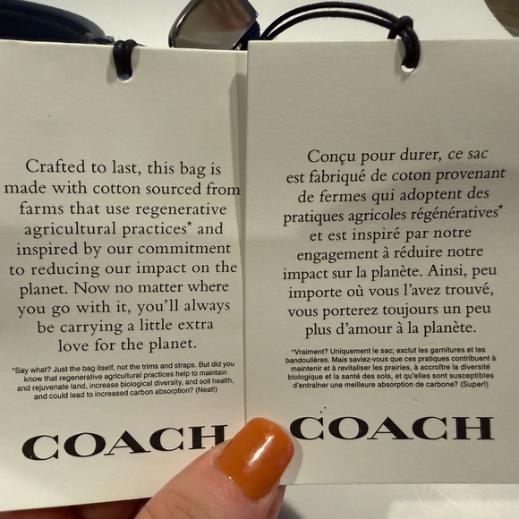 NWT Coach Denim Ashton Shoulder Bag - Picture 15 of 16